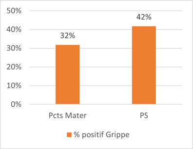 Positivité Grippe sur jeune porcelets
